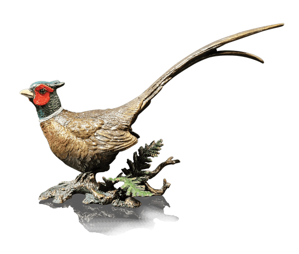 Richard Cooper Pheasant Bronze Sculpture Sculptures & Statues Catherine Best 