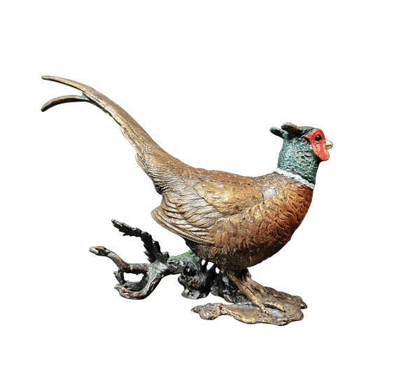 Richard Cooper Pheasant Bronze Sculpture Sculptures & Statues Catherine Best 