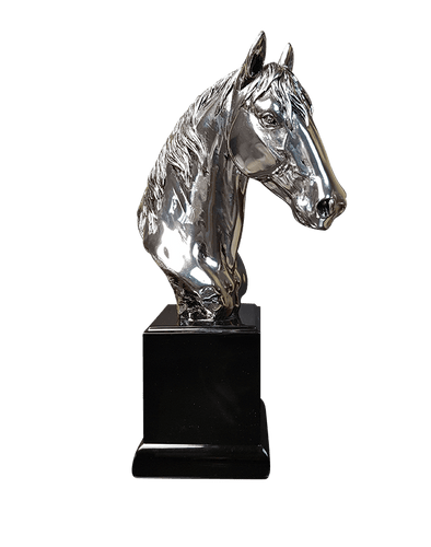 Richard Cooper Medium Horse Nickel Resin Sculpture Catherine Best Dev 