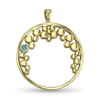 Bubbles Pendant - 9ct Yellow Gold9ct Yellow Gold Catherine Best 