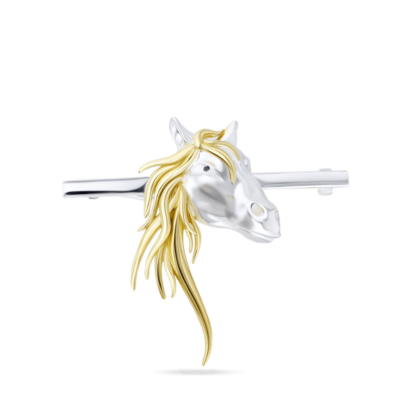 L'Amour Horse Brooch Pin Catherine Best 