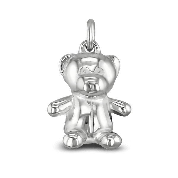 Silver Ted Charm Catherine Best Dev 