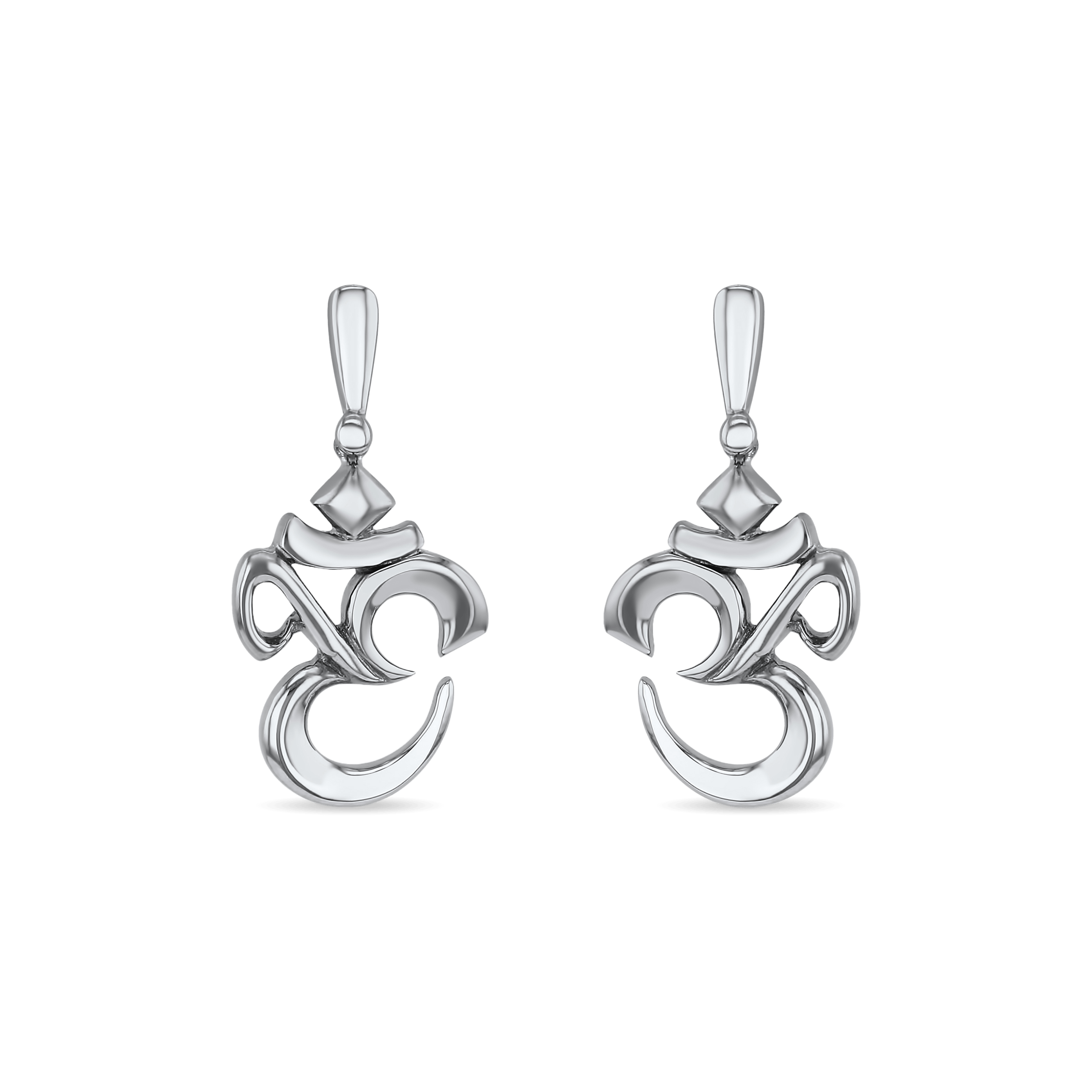 OM Earrings Catherine Best Dev 18ct Yellow Gold Drop 