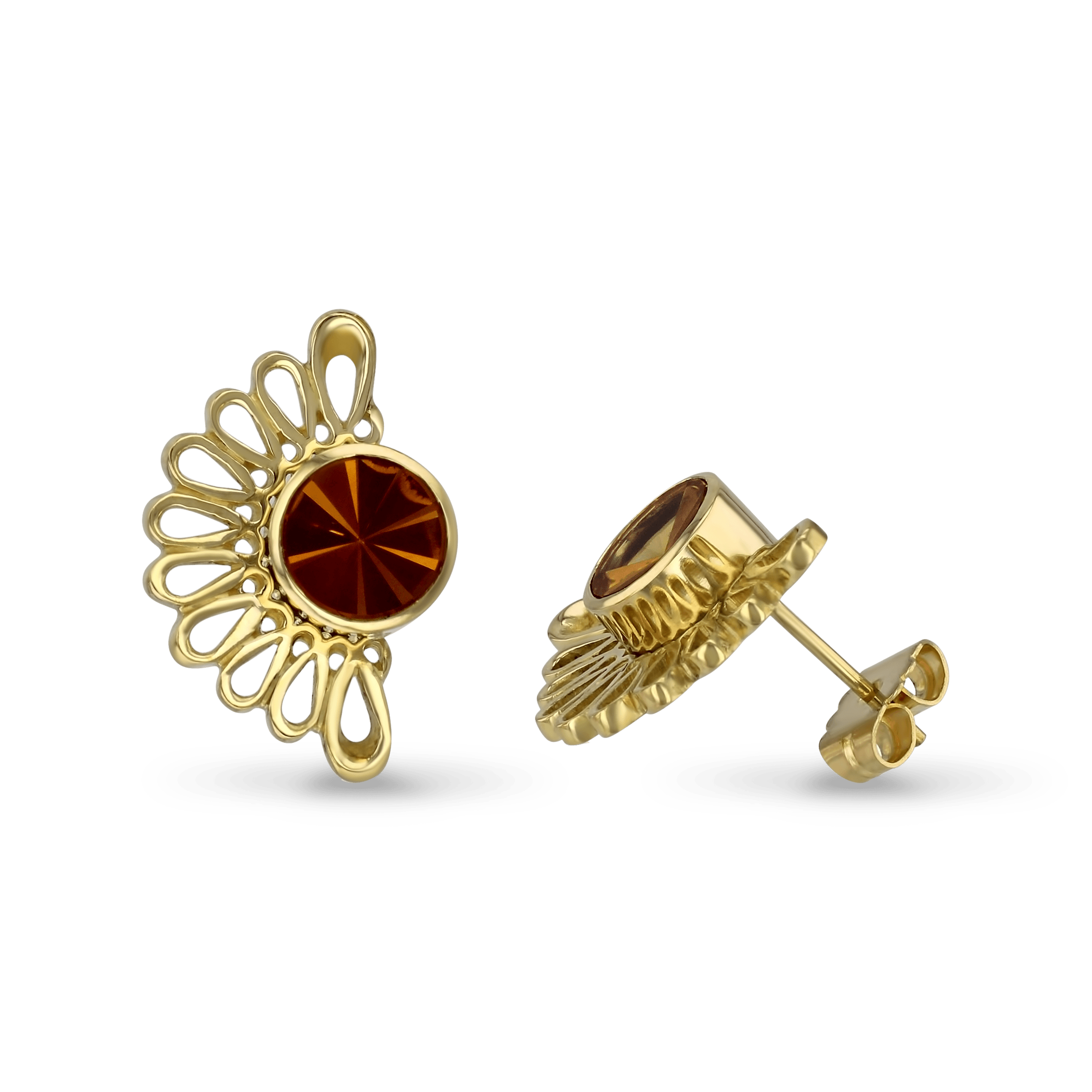 Sunshine Earrings Catherine Best Dev Blue Topaz 