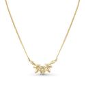 Autumn Necklace in Silver or 9ct Gold Catherine Best Dev 9ct Yellow Gold 