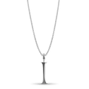 Initial I Love Letter Pendant Catherine Best Dev Silver Pendant on a 18 chain 