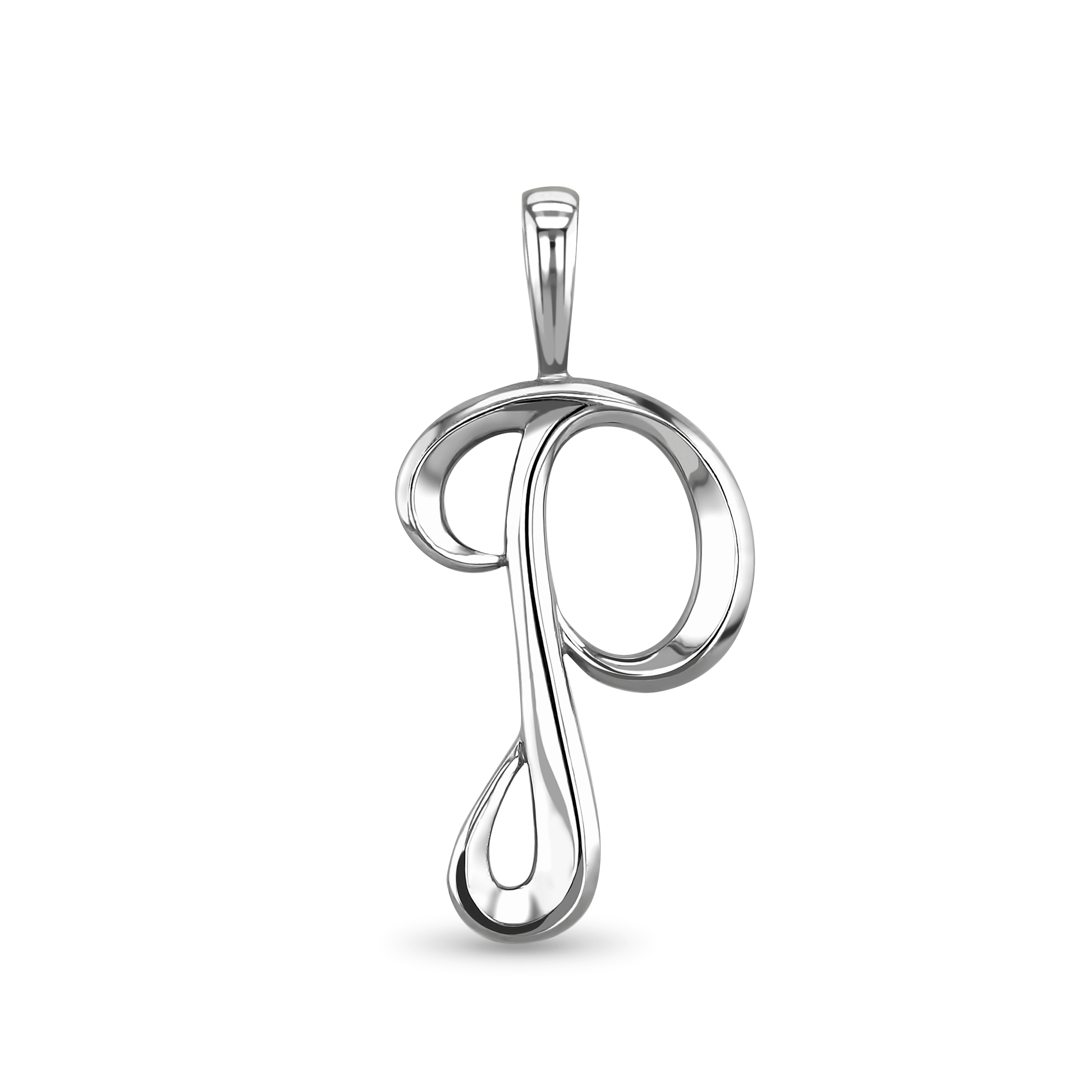 Initial P Love Letter Pendant Catherine Best Dev Silver Pendant 