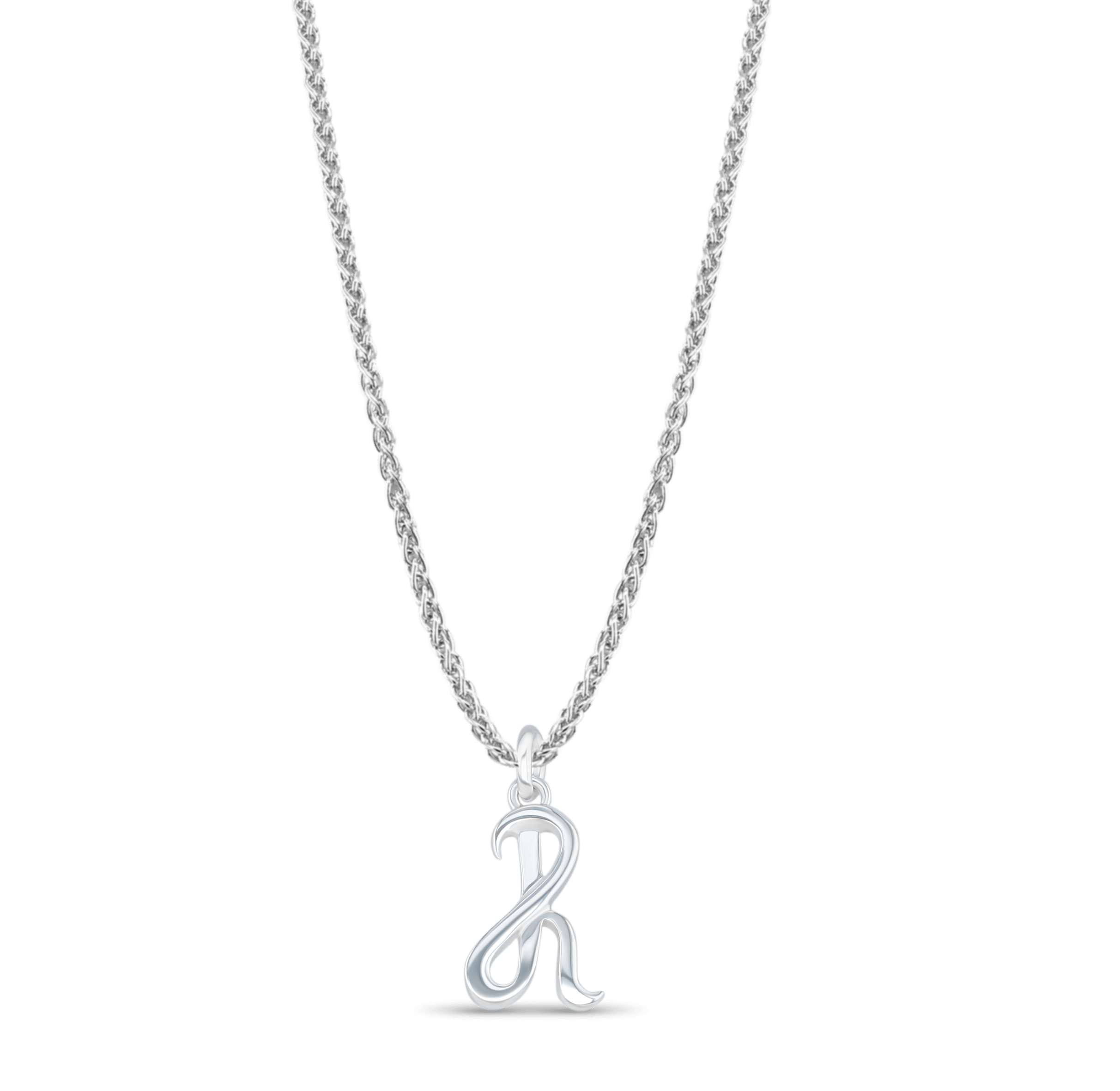 Initial R Love Letter Mini Pendant in Silver Catherine Best Dev Pendant 