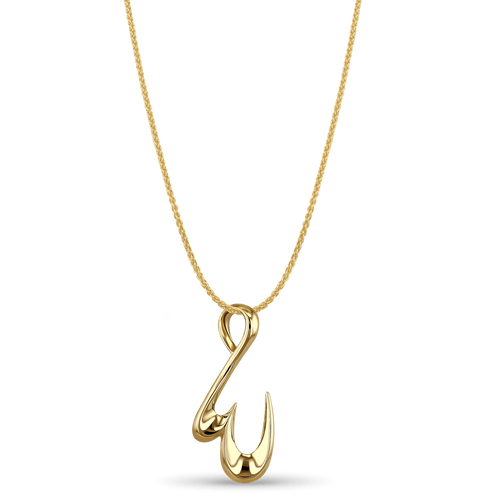 Initial W Love Letter Pendant Catherine Best Dev 9ct Yellow Gold Pendant on a 18 chain 
