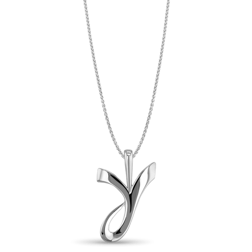 Initial Y Love Letter Pendant Catherine Best Dev Pendant on an 18inch chain 