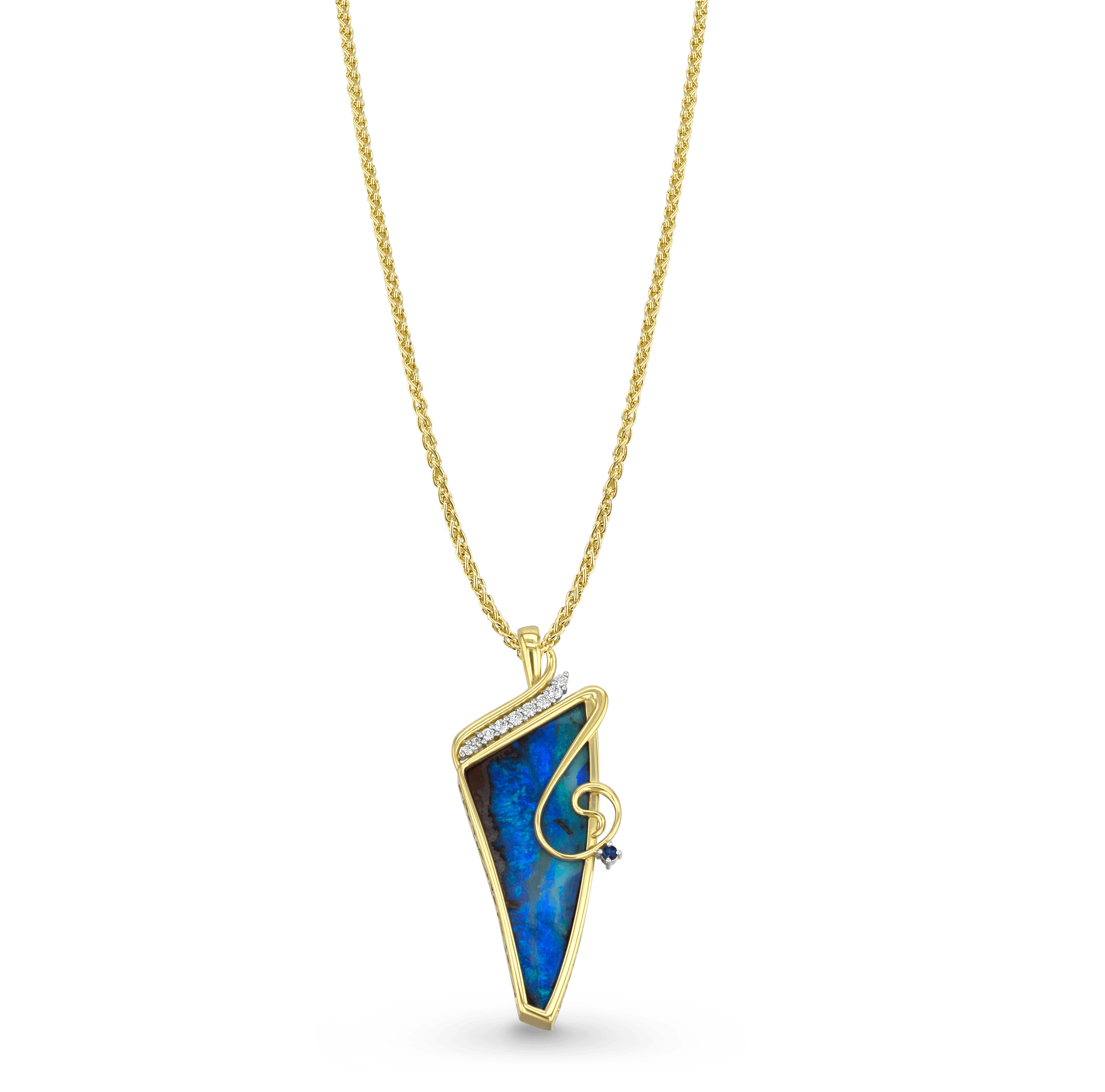 Blue Lake Pendant Catherine Best Dev Pendant 