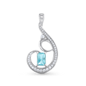 Jomo Paraiba Tourmaline and Diamond Pendant Catherine Best Dev Pendant 