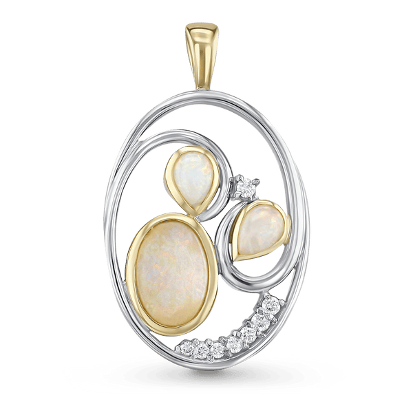 Shell Beach Opal Pendant Catherine Best Dev Pendant 