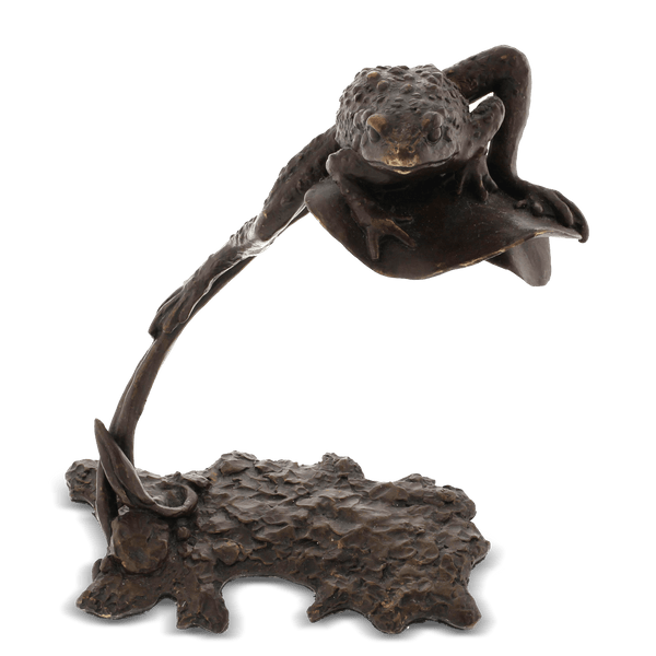 Jersey Crapaud Toad Bronze Sculpture Catherine Best Dev 
