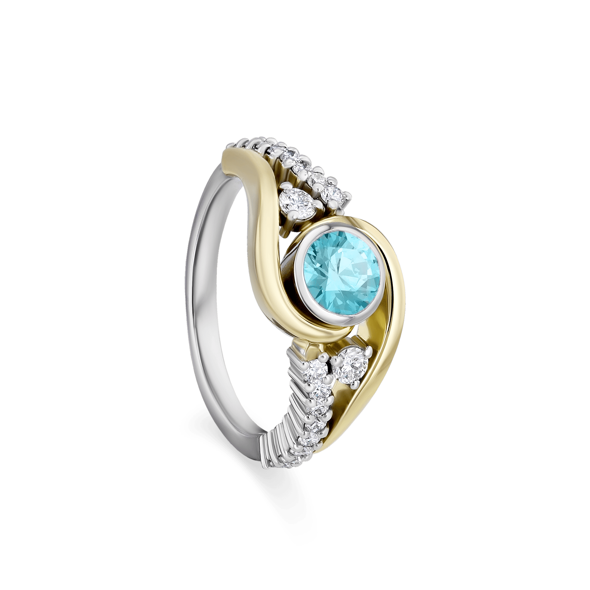 Tuscany Ring Catherine Best Paraiba Tourmaline 