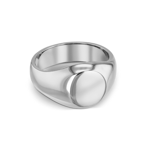 The Gentleman's Signet Ring in Silver or Gold Catherine Best Dev Silver 