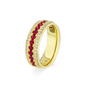 Eternal Ring Catherine Best Dev 18ct Yellow Gold Ruby 