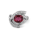 All Wrapped Up Ring Catherine Best Dev Pink Tourmaline 
