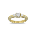 Perfection - Diamond Ring Catherine Best Dev 18ct Yellow Gold 0.57ct 