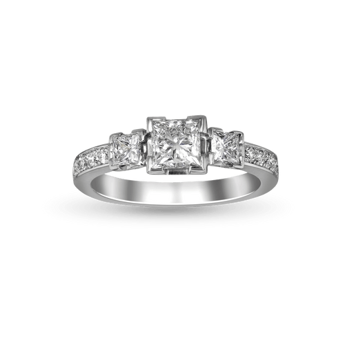 Perfection - Diamond Ring Catherine Best Dev Platinum 0.77ct 