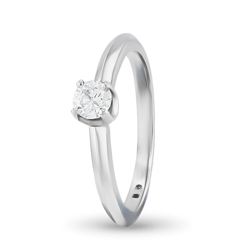 Juno Ring Catherine Best Dev 4 Claw Platinum 0.25ct G Vs