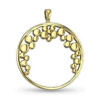Bubbles Pendant - 9ct Yellow Gold9ct Yellow Gold Catherine Best 
