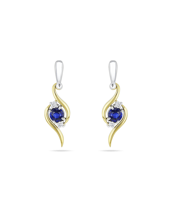 St Lucia Earrings Catherine Best Sapphire 