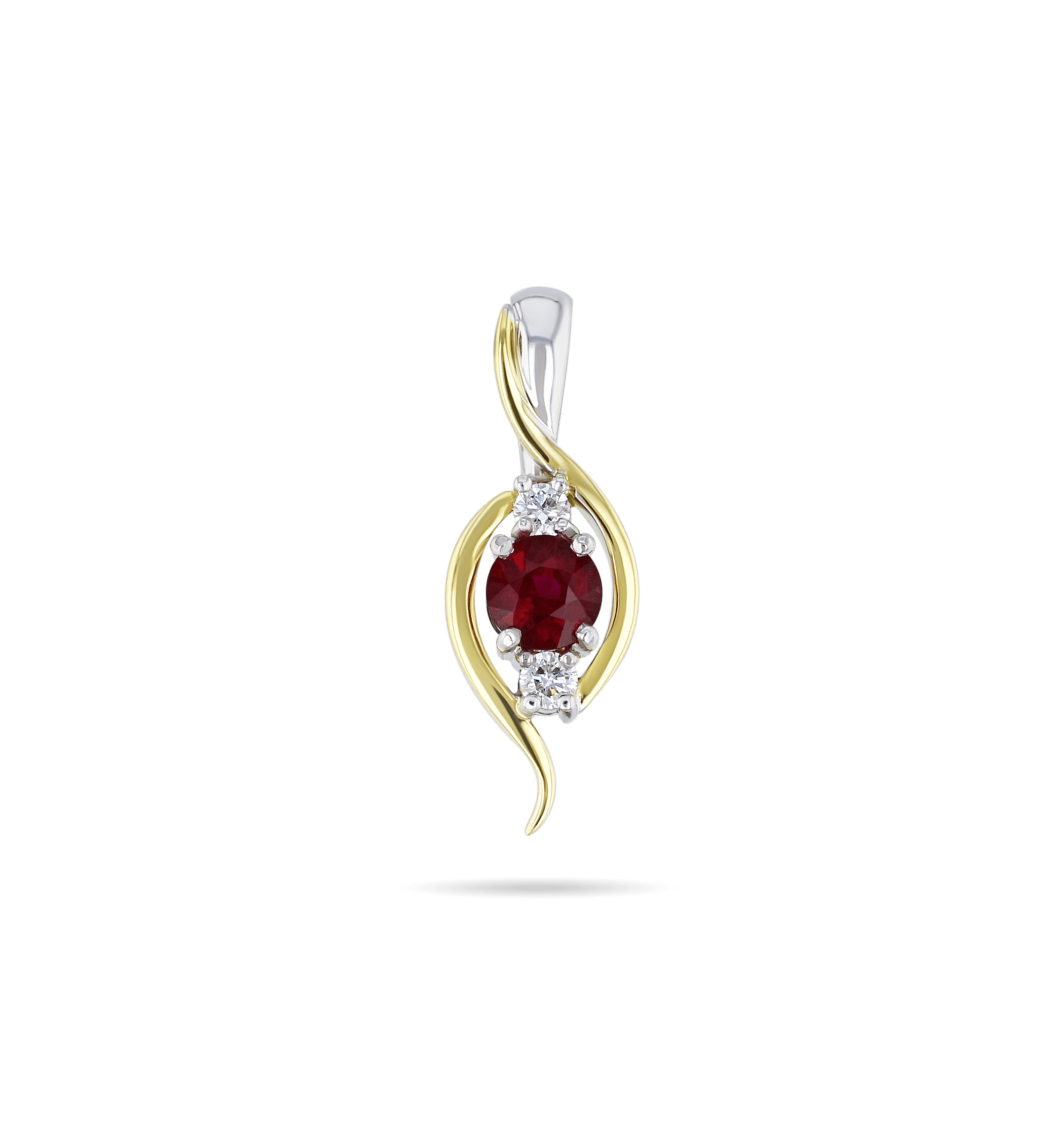 St Lucia Pendant Catherine Best Pendant Ruby 