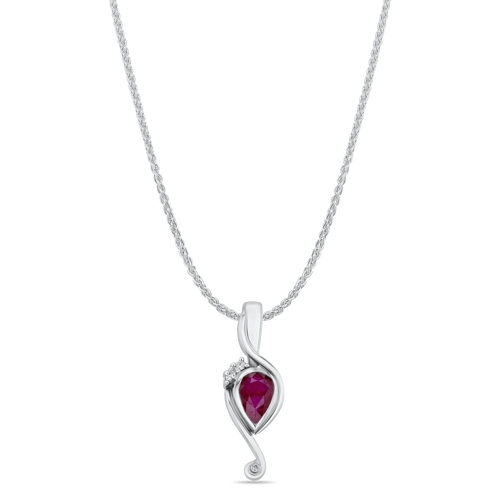 Ruby Red Pendant Catherine Best 