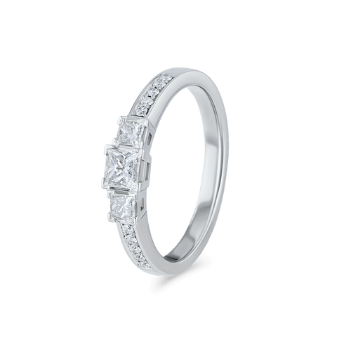 Perfection - Diamond Ring Catherine Best Dev Platinum 0.51ct 
